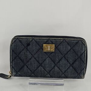 Chanel Demim Matelasse Wallet